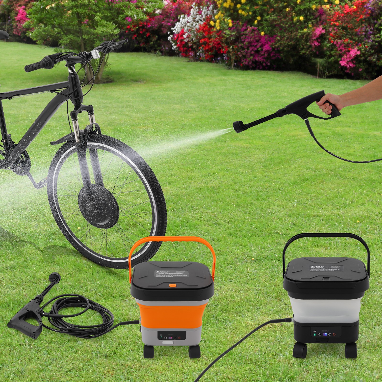 Multifunction Pressure Washer Portable Foldable Sprayer Washer Car Wash Machine