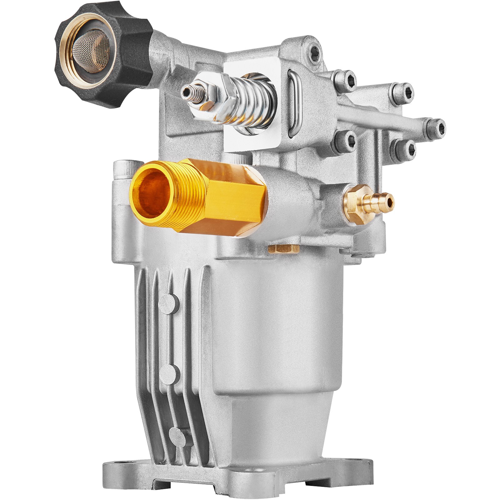 Uimoso 3400 PSI 2.5 GPM Horizontal Pressure Washer Pump, 3/4″ Connection