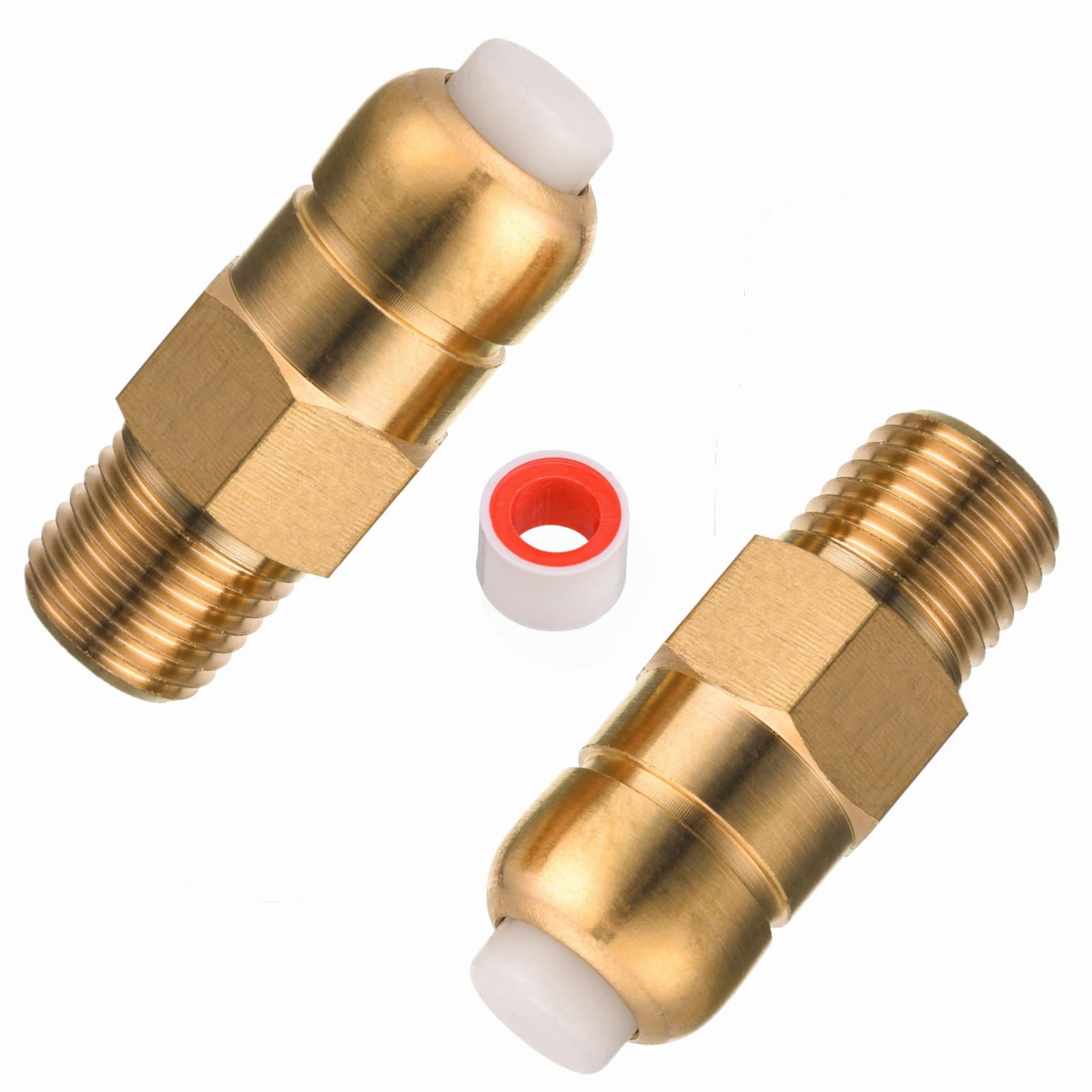 Pressure Washer Thermal Relief Valve Kit, 1/4 Inch NPT, 2 Pack
