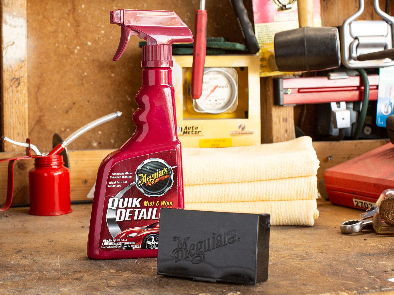 Meguiar’s G10240 Smooth Surface XL Clay Kit – 240 gram,
