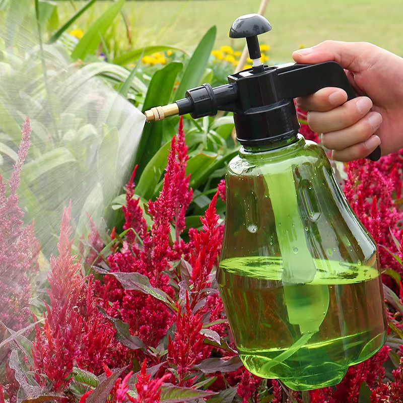 1Pc Premium Plastic Pressure Spray Bottle – Powerful Air Pressure Technology, Ad