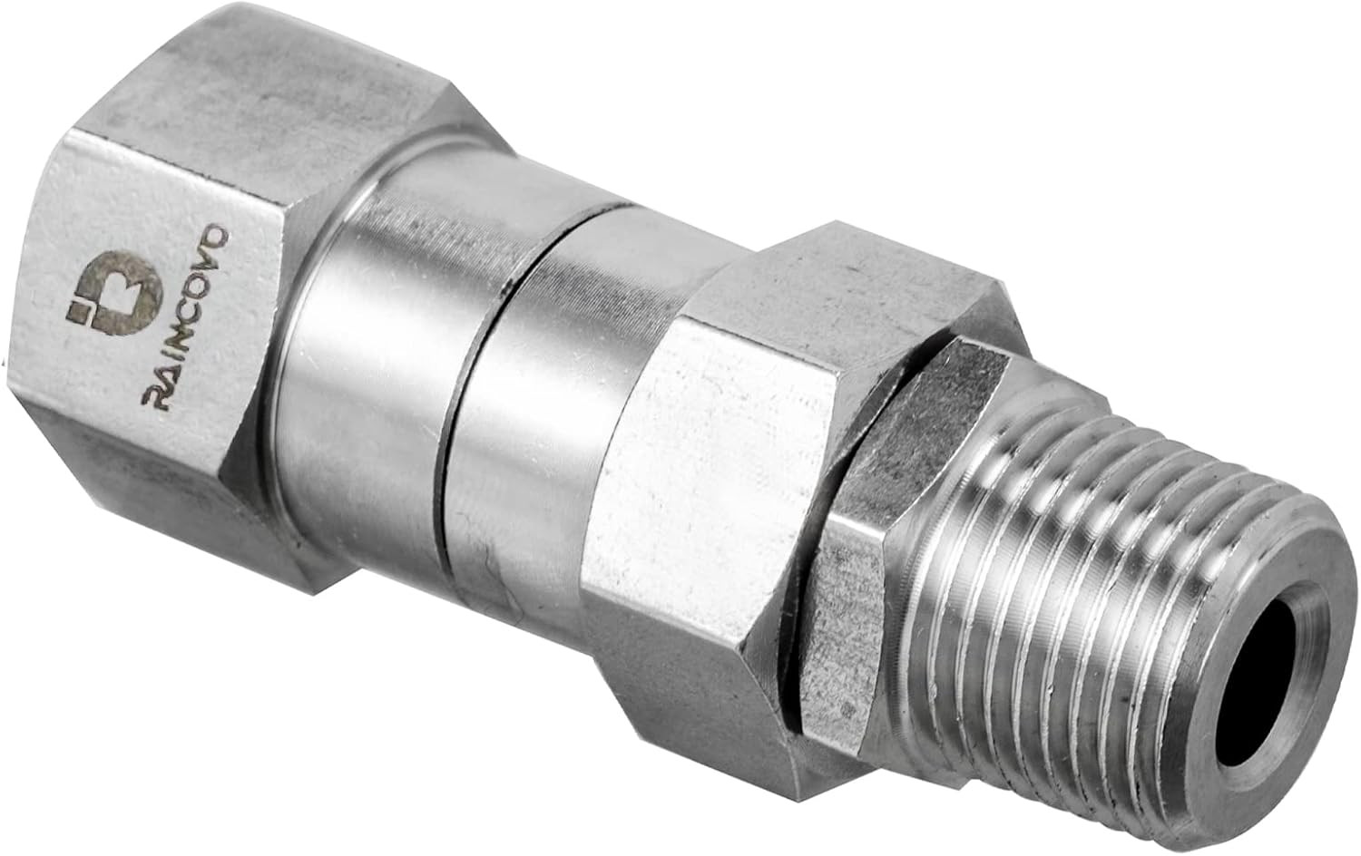 Pressure Washer Swivel, 3/8 Inch NPT Thread Pressure Washer Fittings, 5000 PSI,