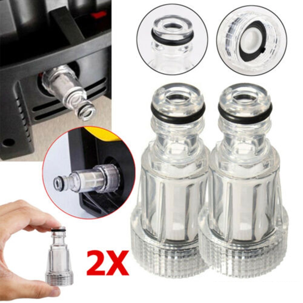 Water Filter Pipe Adapter Cleaning Connection Fitting Garden High-Pressure