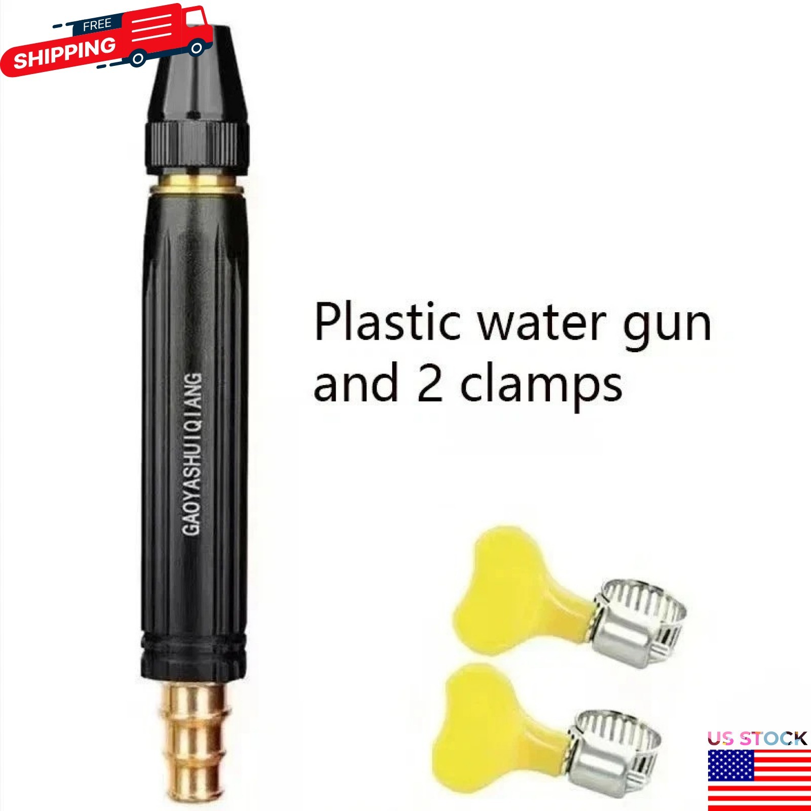 High Pressure Car Wash Water Gun Spray Nozzle Portable Washer for Auto