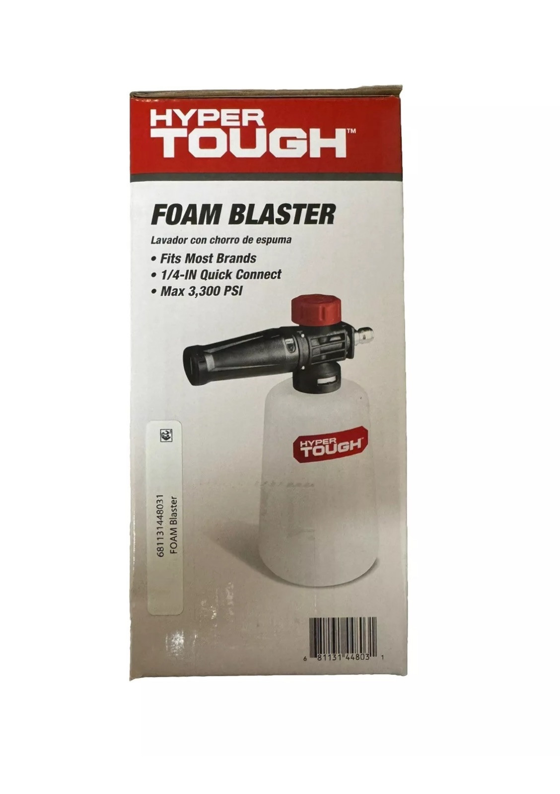 Hyper Tough Foam Blaster for Gas & Electric Pressure Washer, 25.4 fl oz