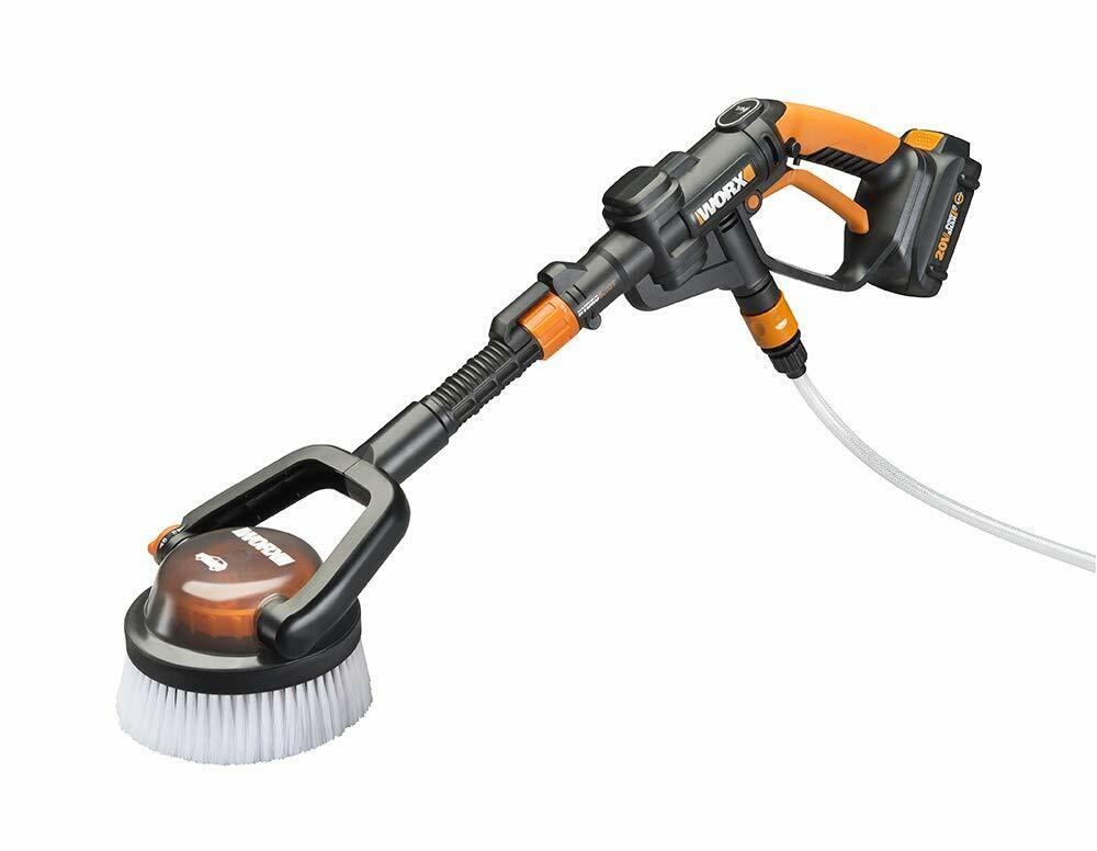 WORX WA1820 Hydroshot Adjustable Automotive Power Scrubber (Soft Bristles)