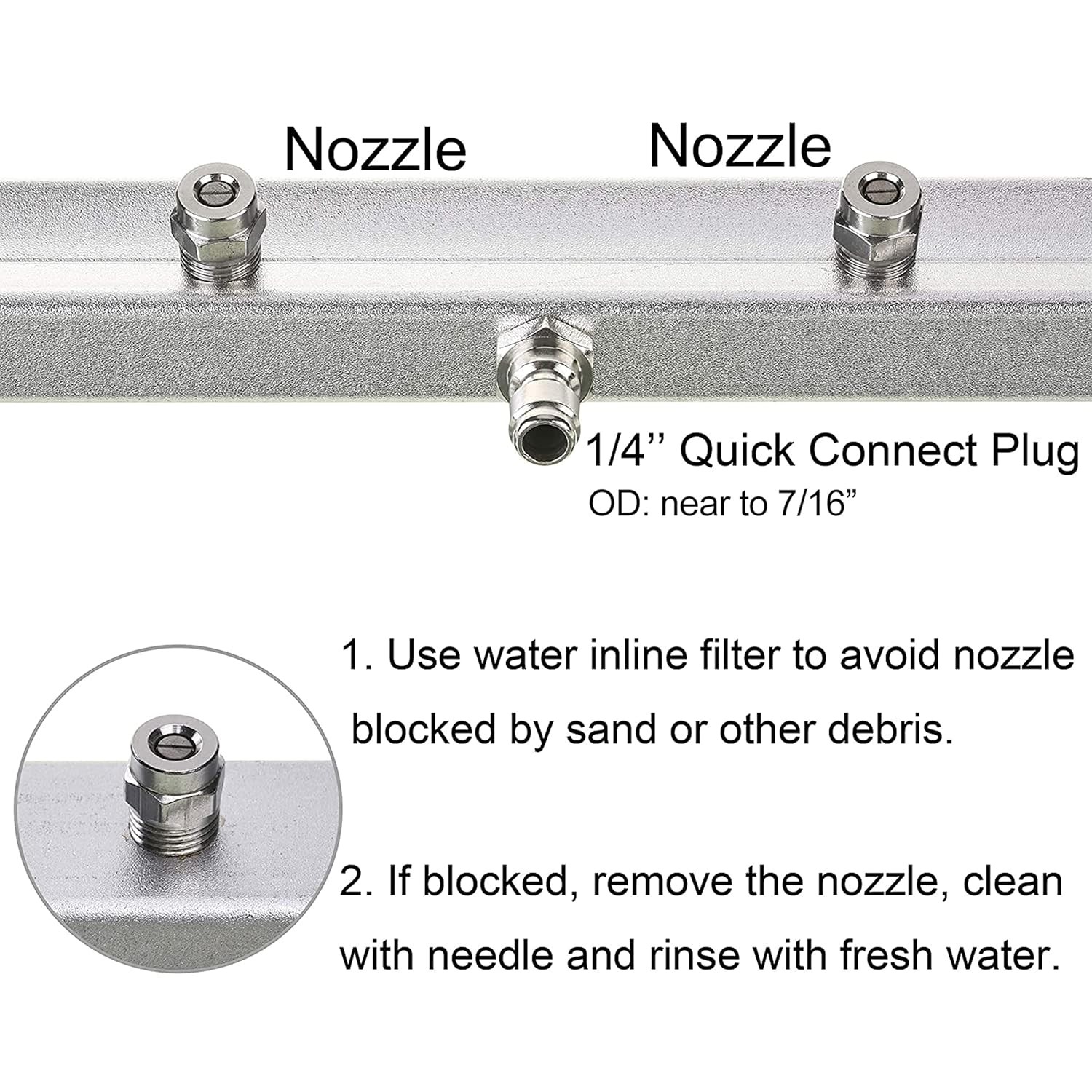 Pressure Washer Undercarriage Cleaner, under Car Wash with 45 Degree Angled Wand