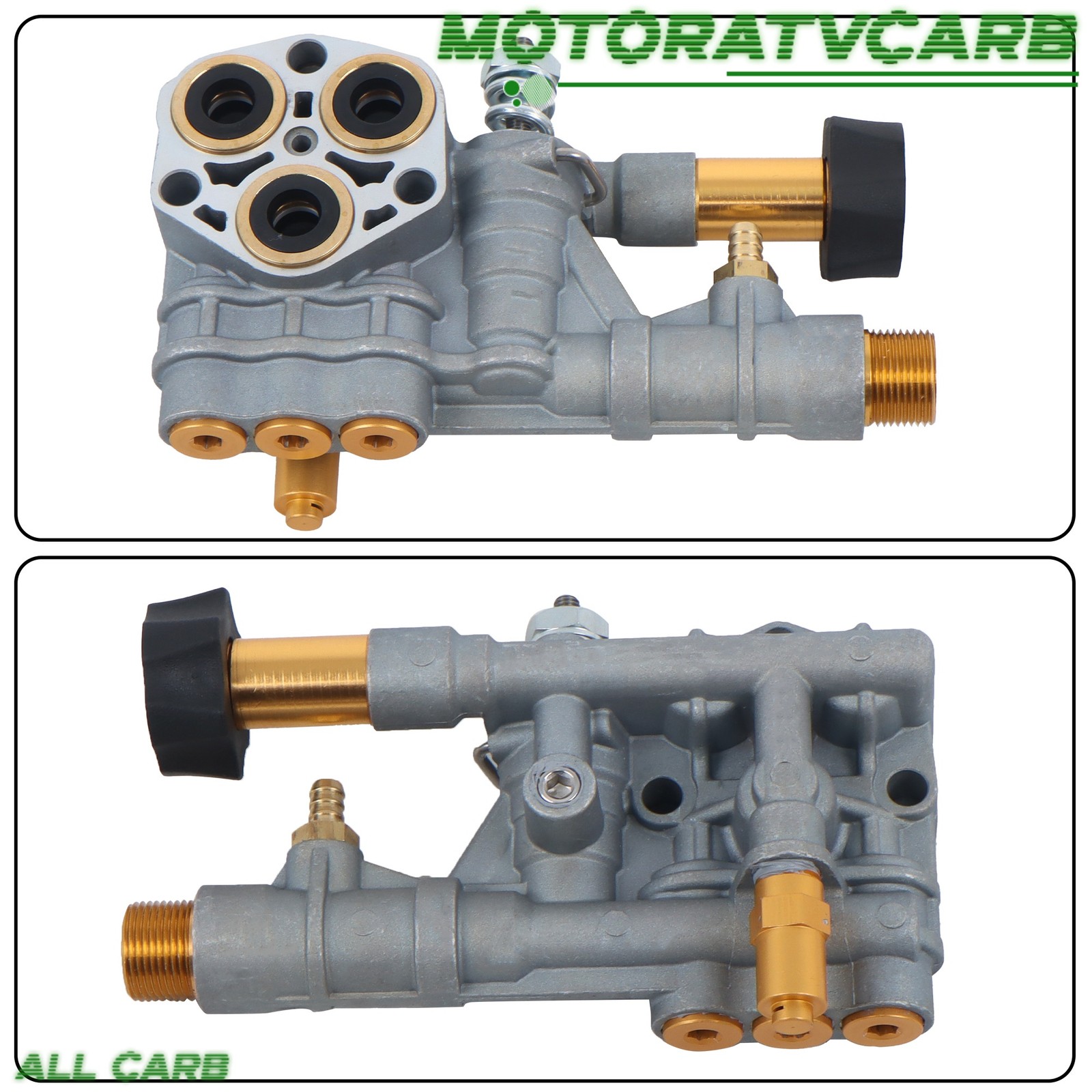 ALL-CARB For Simpson Cleaning 7108366 Manifold Kit for 510020 520006 Washer Pump