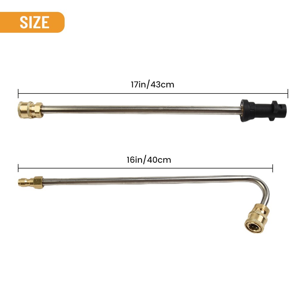 Extension Wand Gardening Home U Pressure Washer Angled Easy To Install