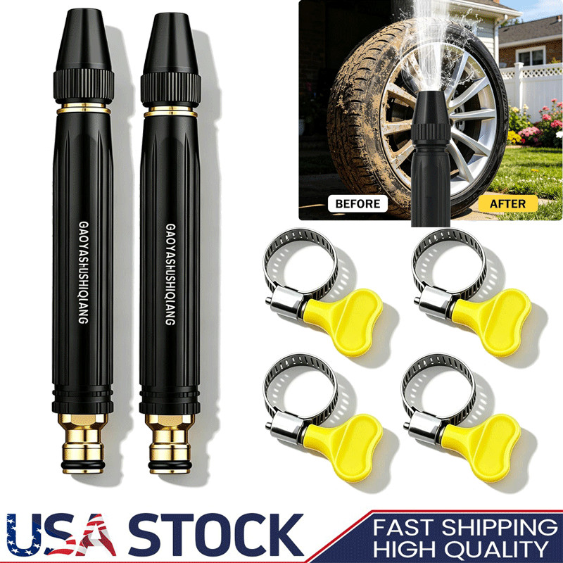 High Pressure Hose Nozzle Water Gun for Car Wash Garden Pressure Booster