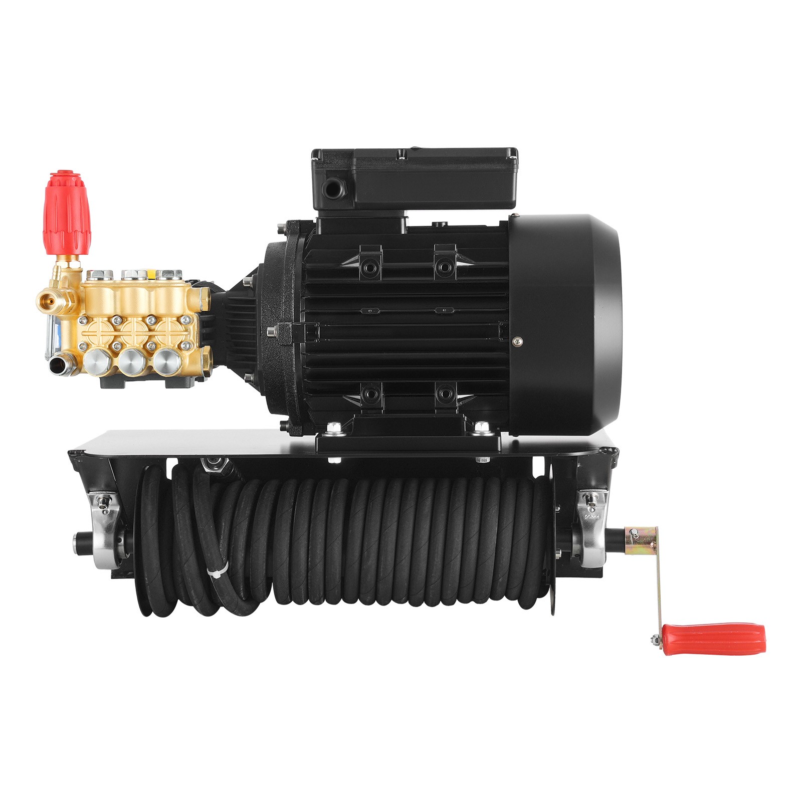 VEVOR Electric Pressure Washer Pump Kit Triplex Pump with 5HP Motor and Bracket