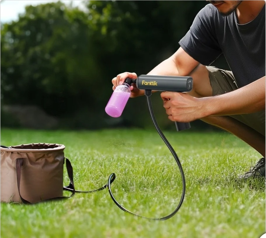 Fanttik K100 Flip Portable Cordless Electric Sprayer, Foldable Pressure Washer