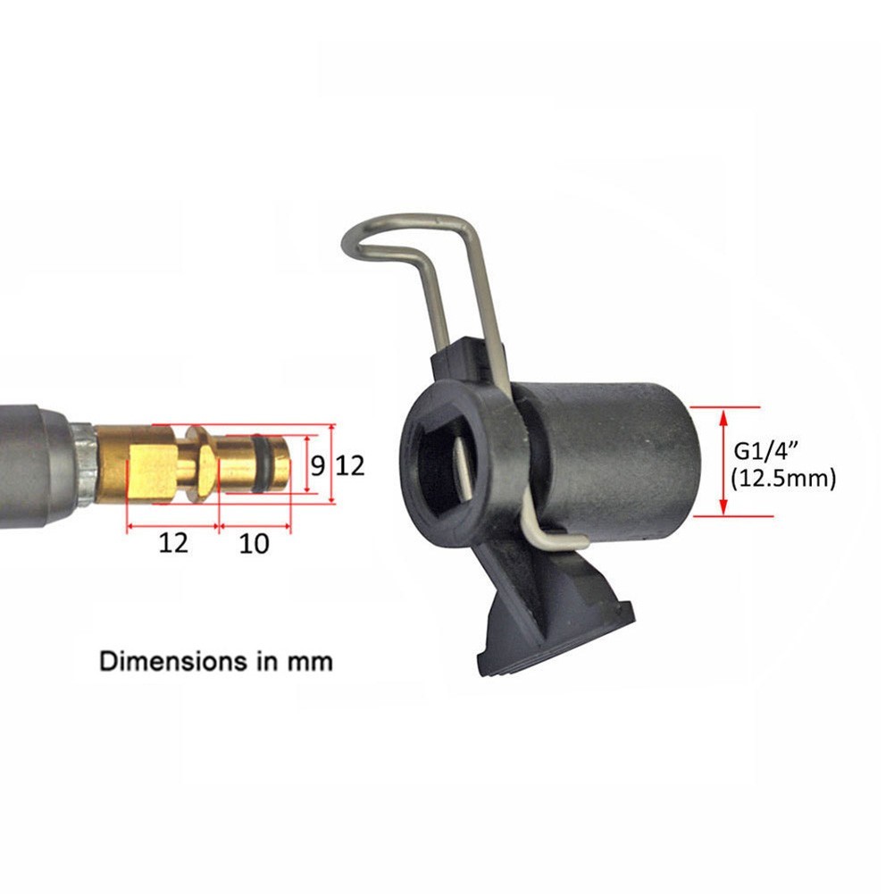 Plastic And Stainless Steel Pressure Washer Connector Hose Quick Connect