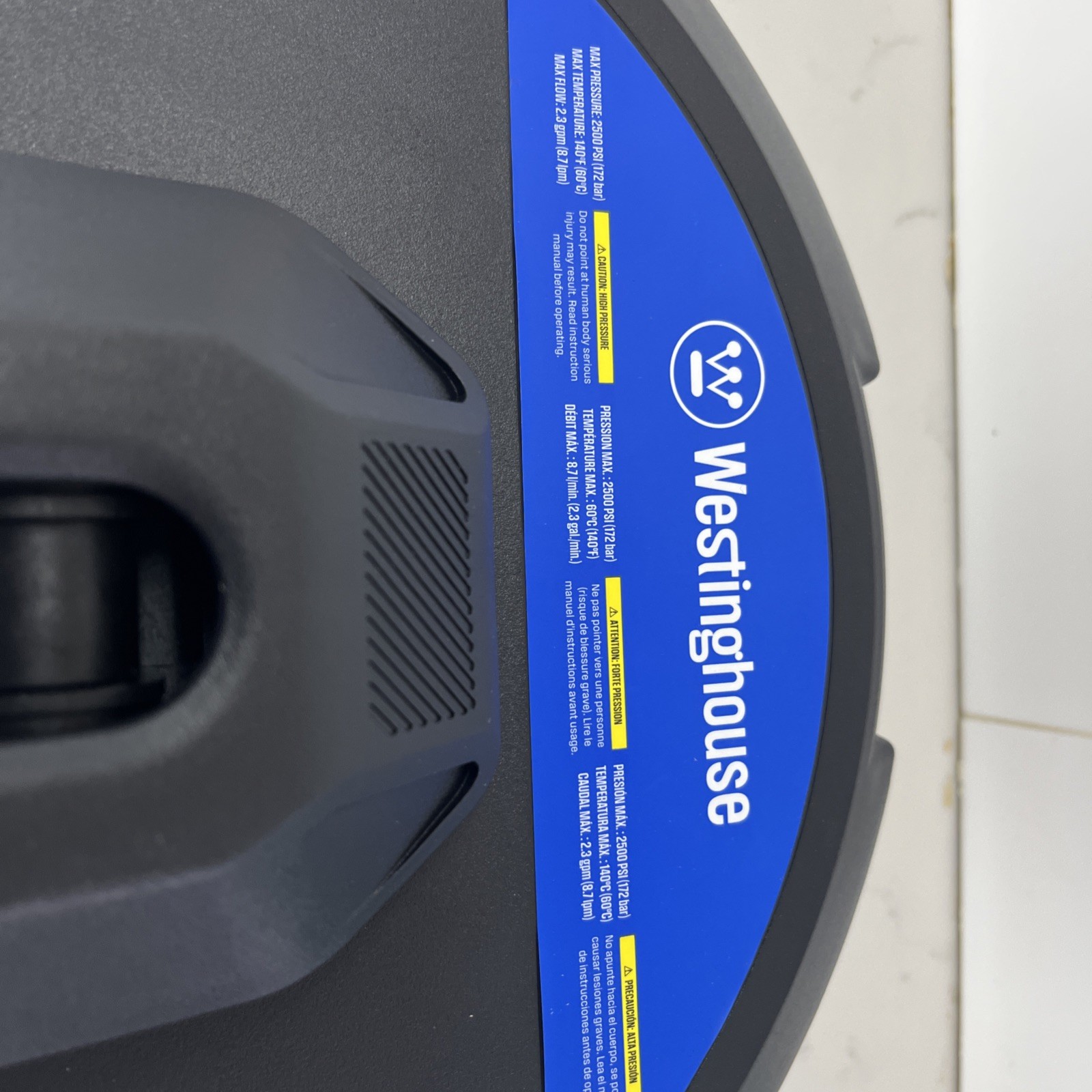 Westinghouse PWSC12 12″ Pressure Washer Surface Cleaner Attachment – 2500 Max PS