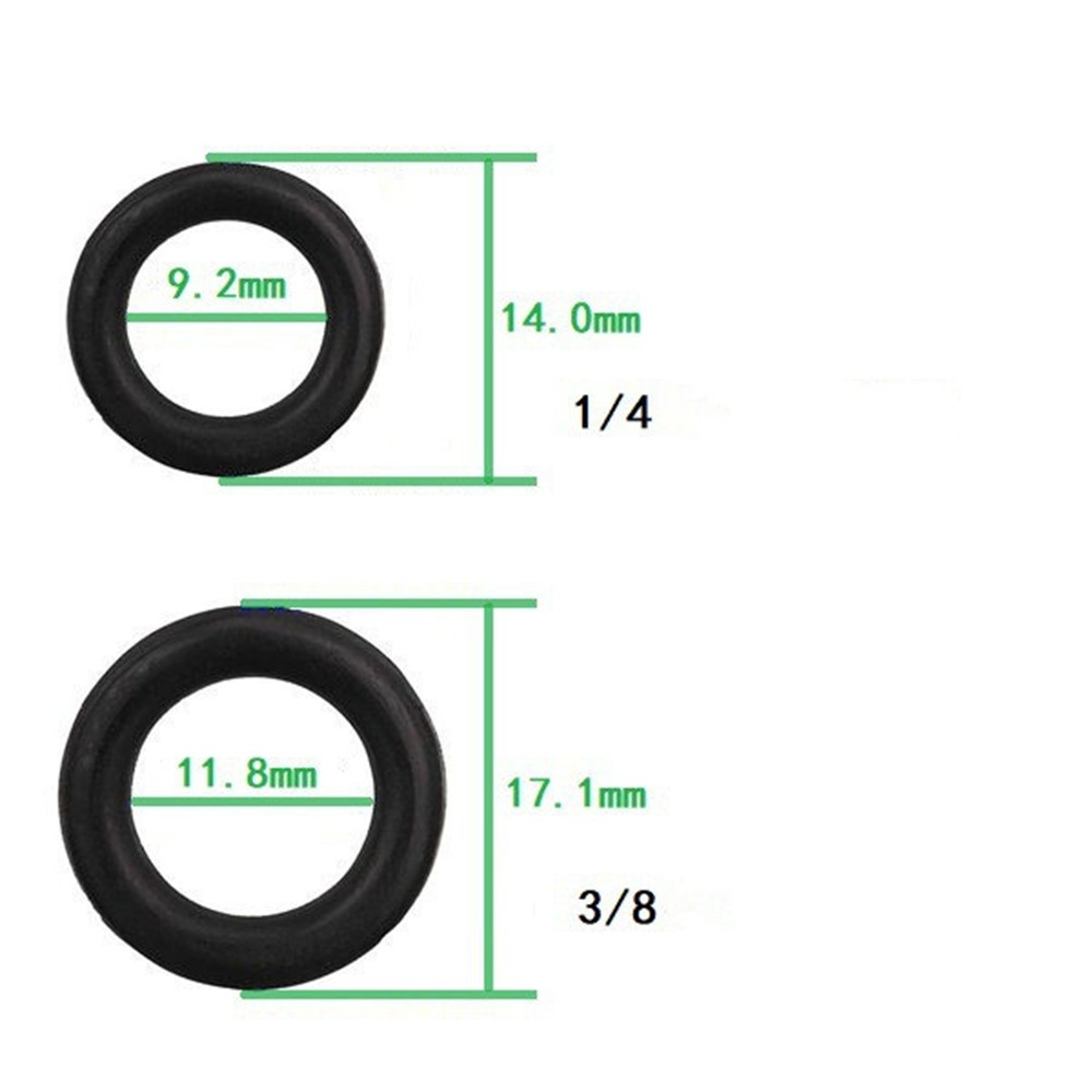 50Pcs High Quality O Rings Hose Washer Kit Pressure Washer For 1/4″ 3/8″ M22
