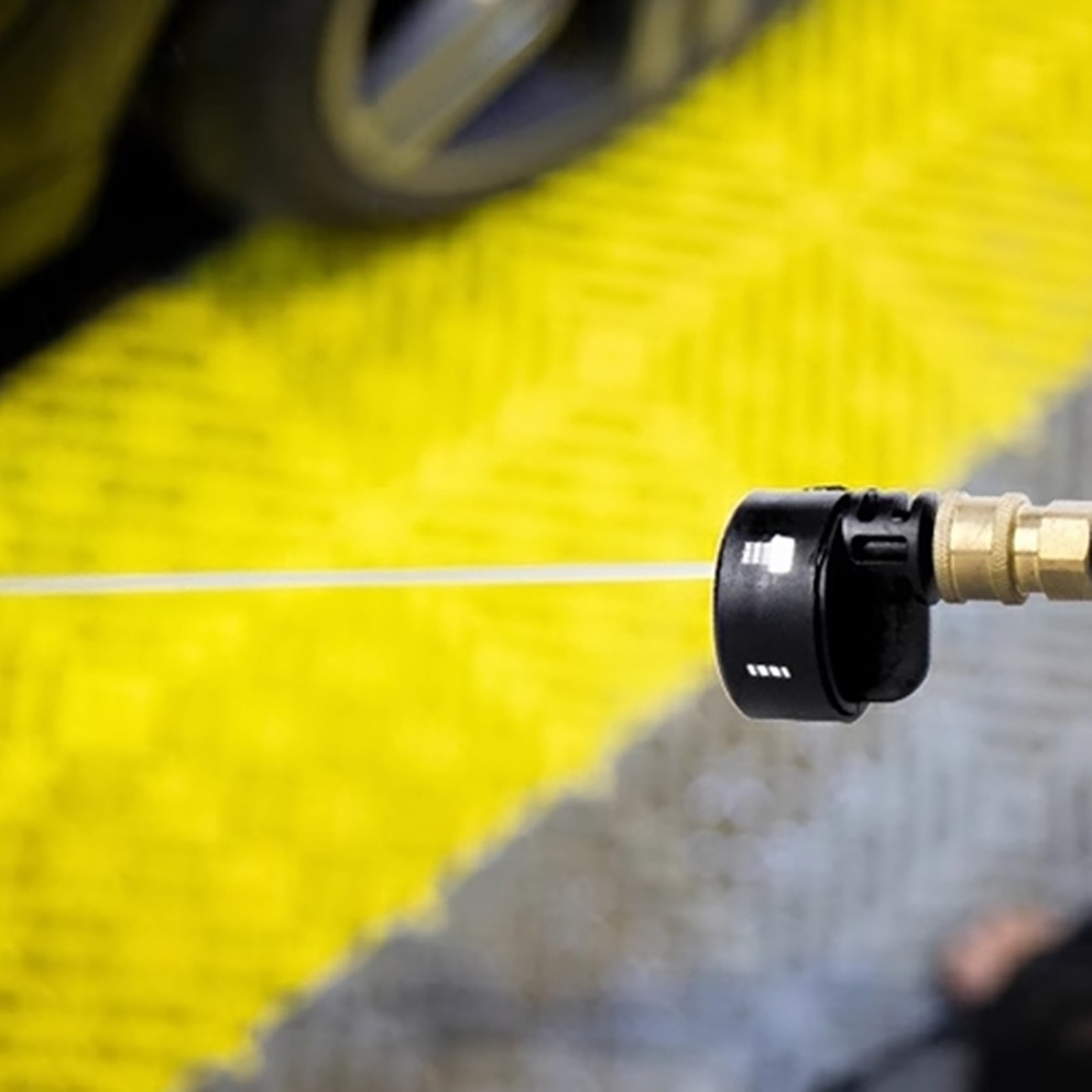 6 in 1 1/4″ Multi-functional 500 PSI Adjustable Cleaning Washer Nozzle