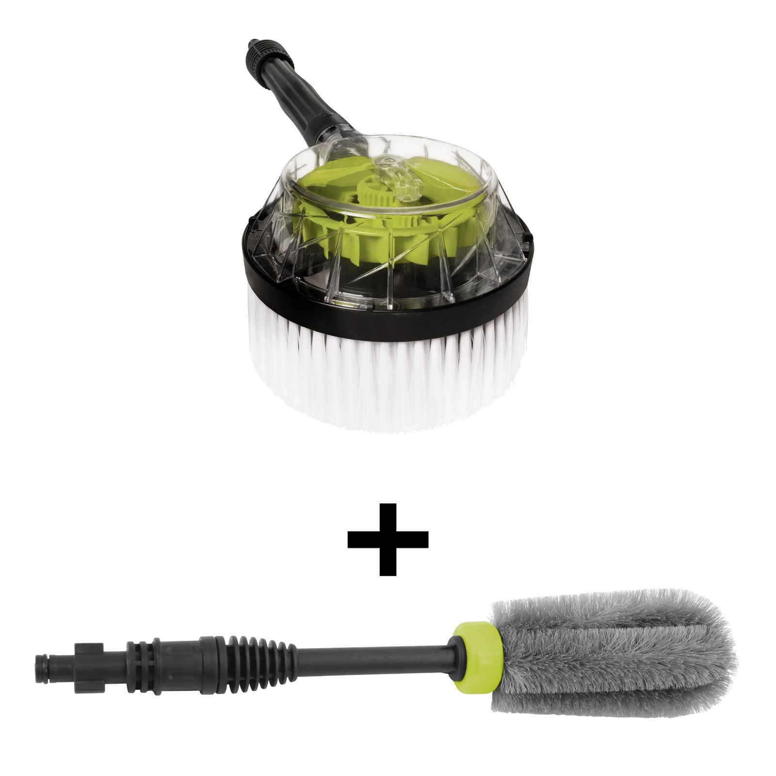 Sun Joe Car Cleaning Accessory Kit Pressure Washer Brush Set for SPX Series