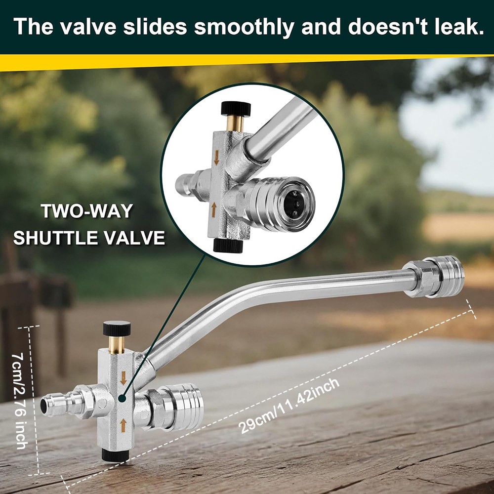 Foam Cannon for Pressure Washer with Dual-Connector&Short Pressure Washer Gun…