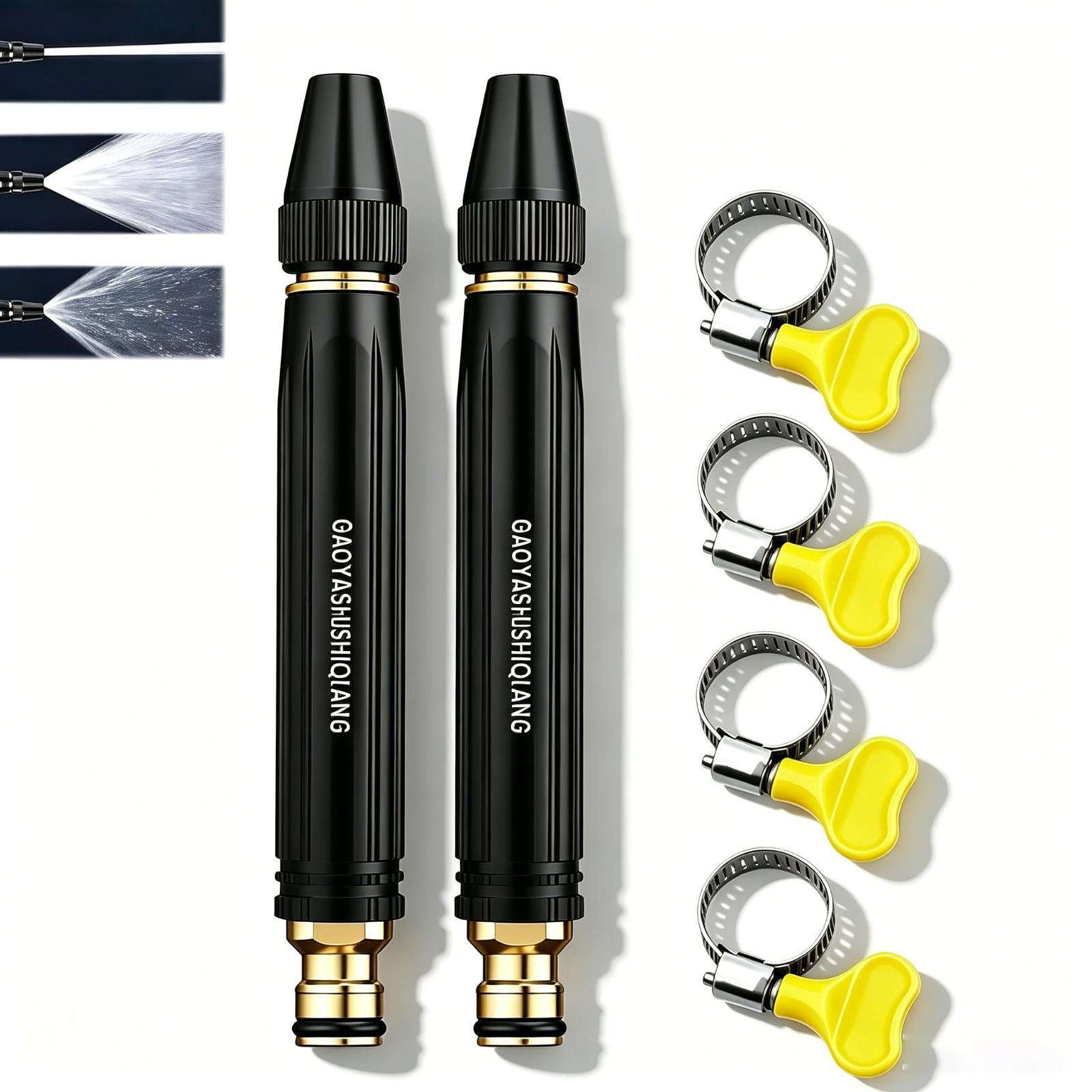 Larnto High Pressure Hose Nozzle Water Gun for Car Wash Garden Pressure Booster