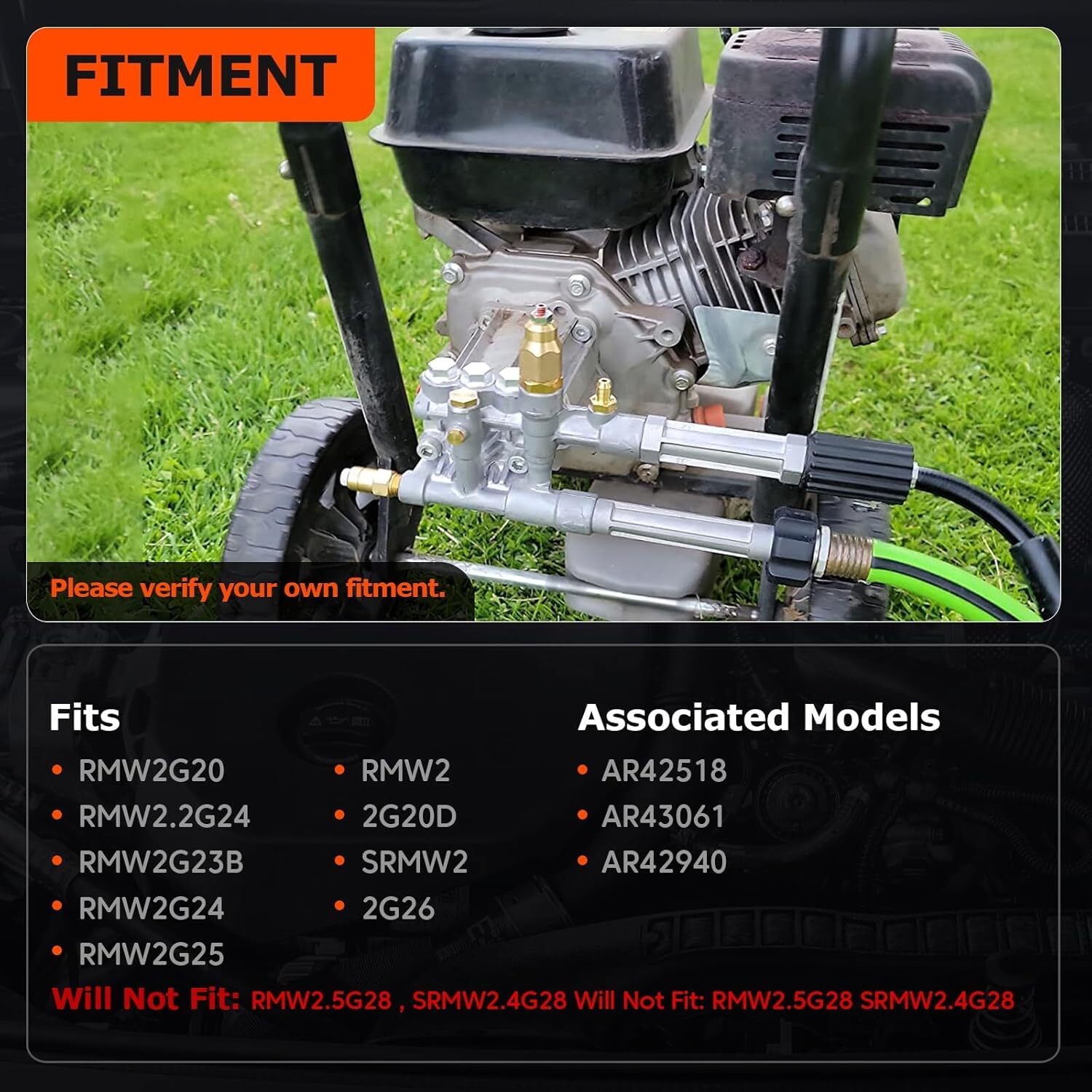 Pressure Washer Pump For Craftsman 580.754911 580754911 580.752871 580.75271 Etc