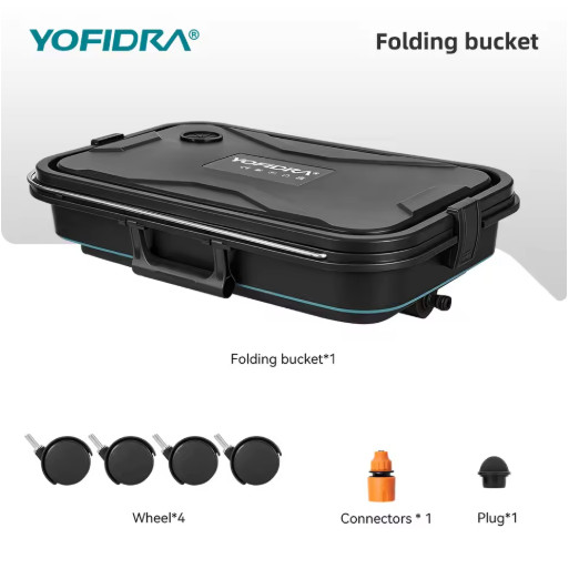 YOFIDRA 100Bar Electric Pressure Washer Spray Gun Bucket for Makita
