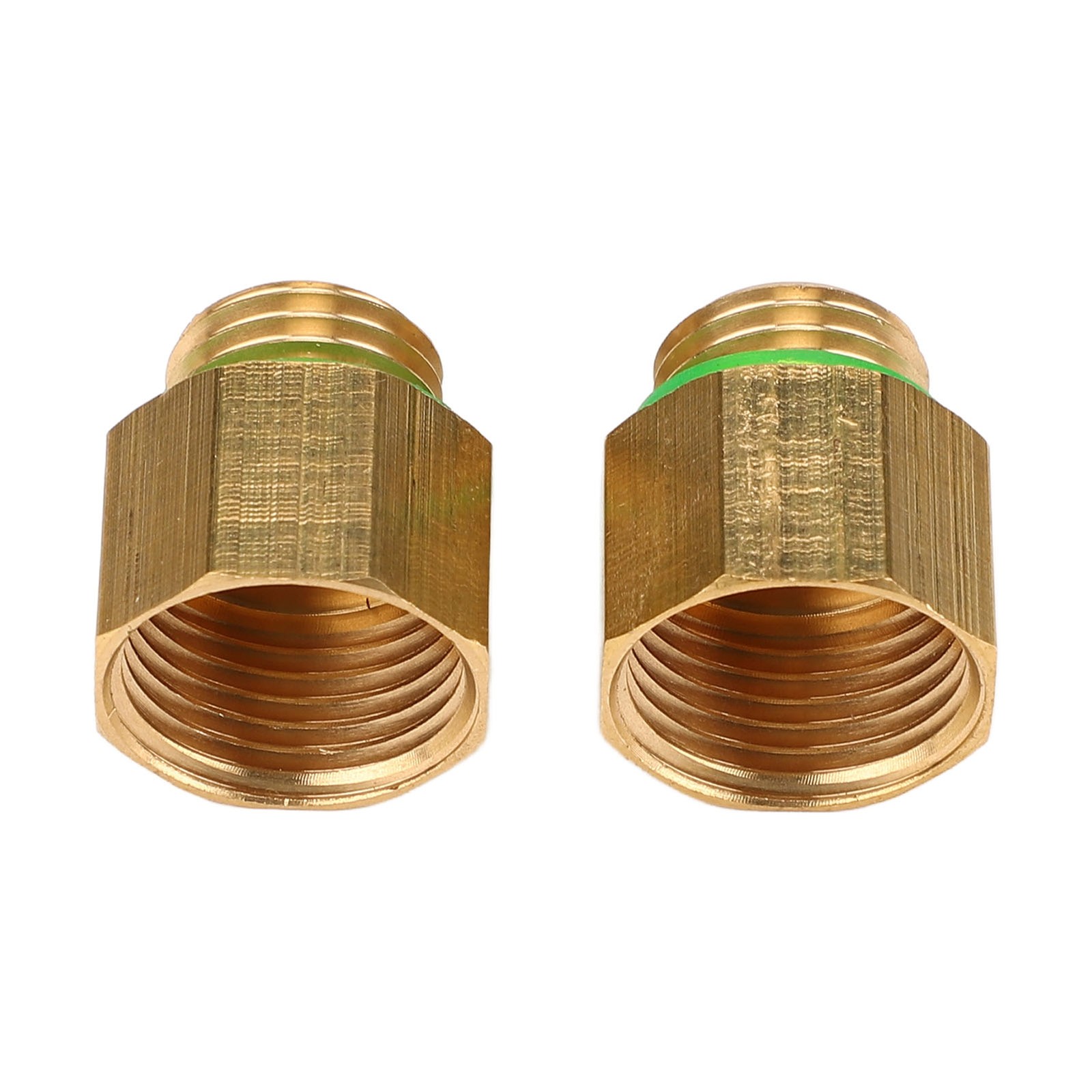 2PCS High Pressure Sprayer Reducer Adapter G3/8 Internal Thread-G1/4 External