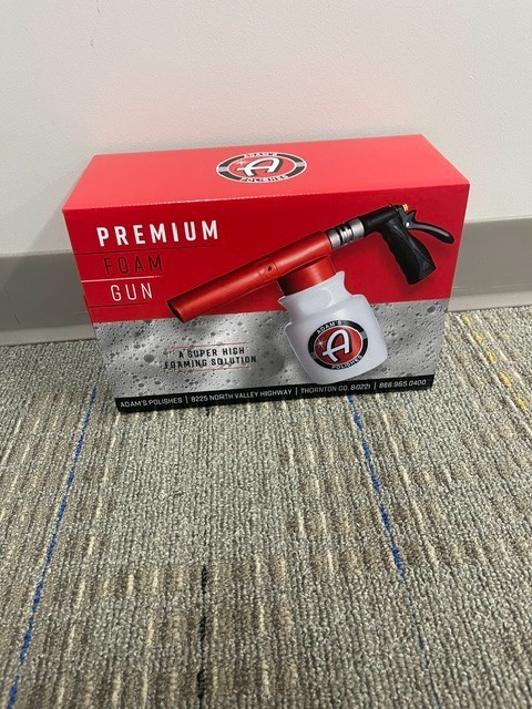 Adam’s Polishes Premium Foam Gun Car Wash Sprayer – NEW IN BOX