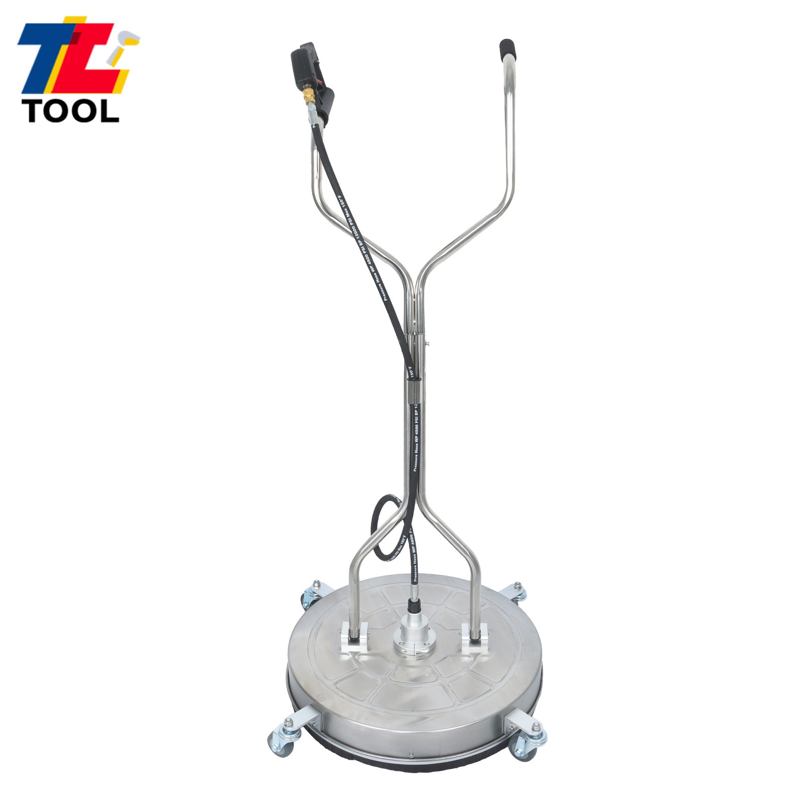 24″ Pressure Washer Surface Cleaner w/ Handles & Wheels Quick Connect
