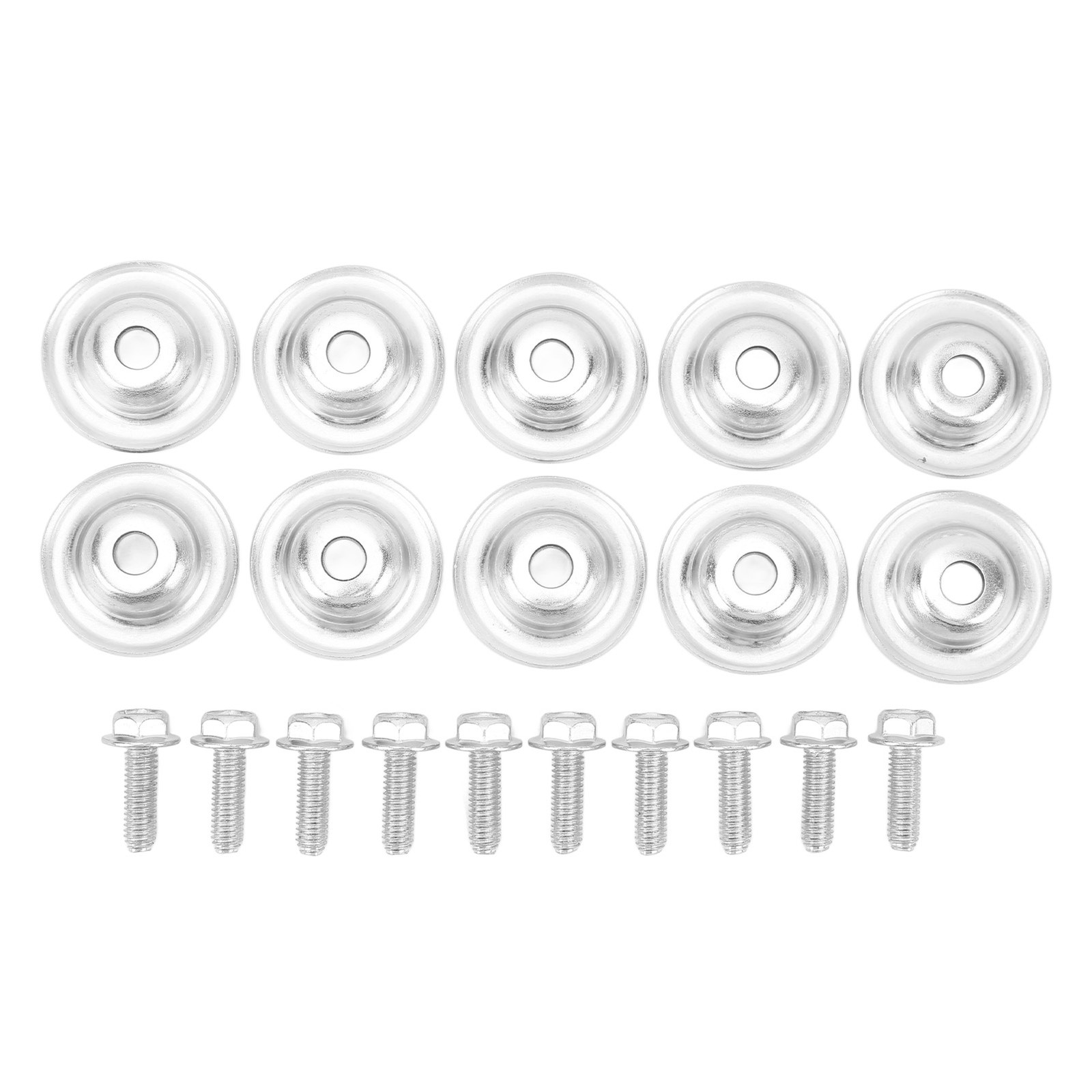 20pcs Rugged Metal UTV Skid Plate Washer Bolt Set For RZR 570 800 SEPD