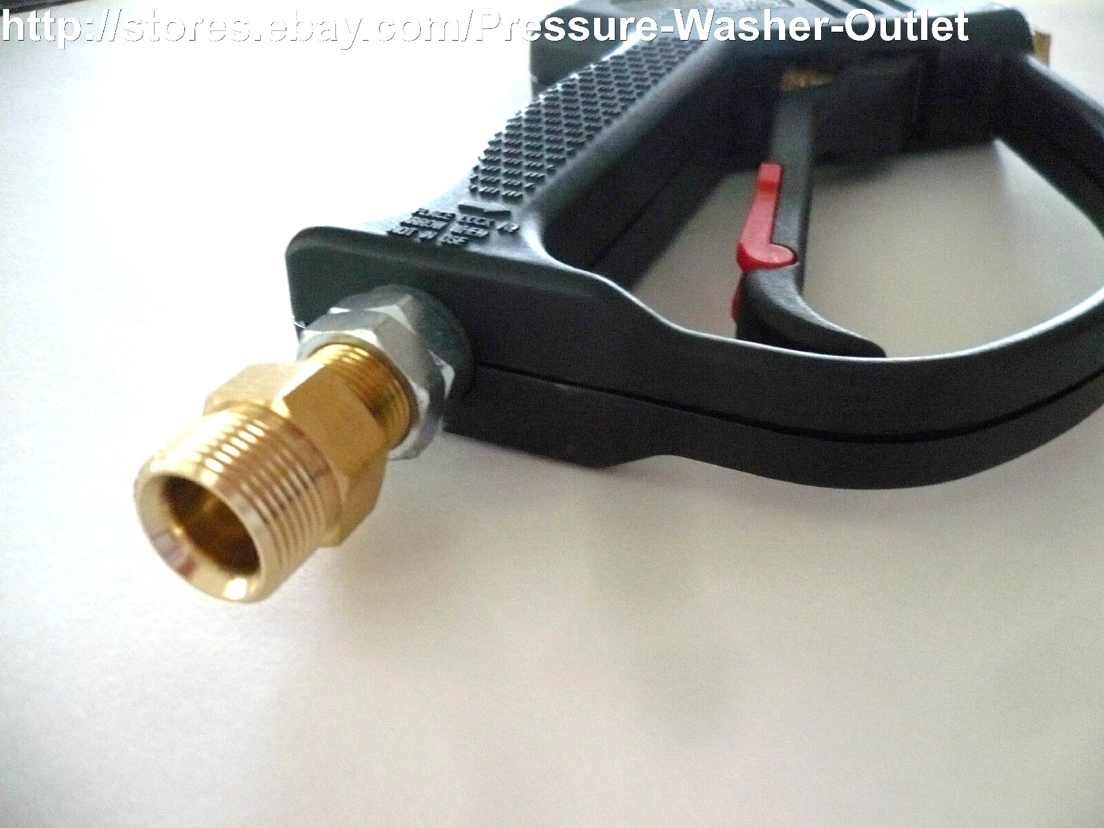15 mm M22 (non Standard) x 3/8 NPT Adaptor Pressure Washer For Gun 15mm Bore