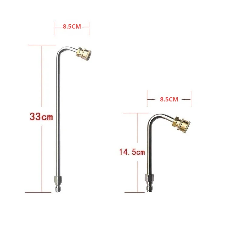 Pressure Washer Extension Rod Lance Set 4000PSI Spray Gun with 1/4 Inch Quick Co