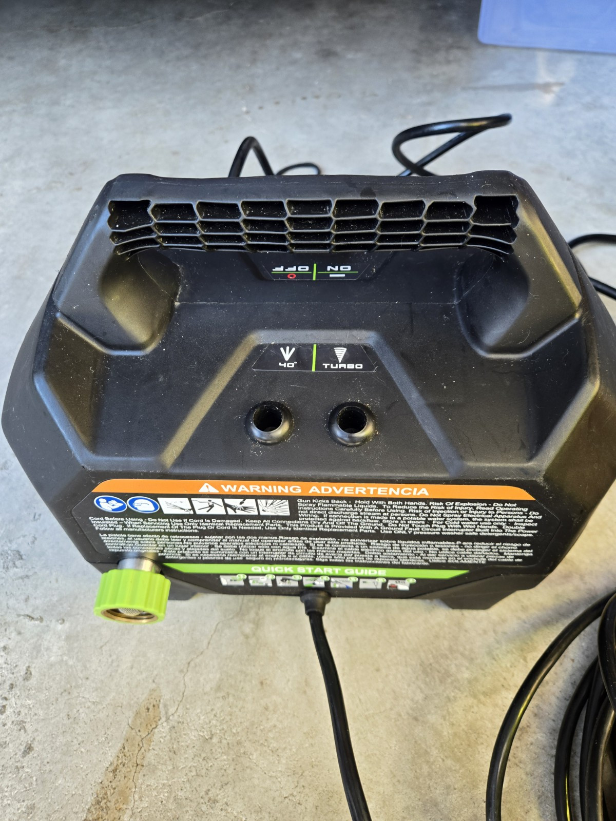 Greenworks 1700-PSI 1.2-GPM W/ MTM Hydro Spray Gun
