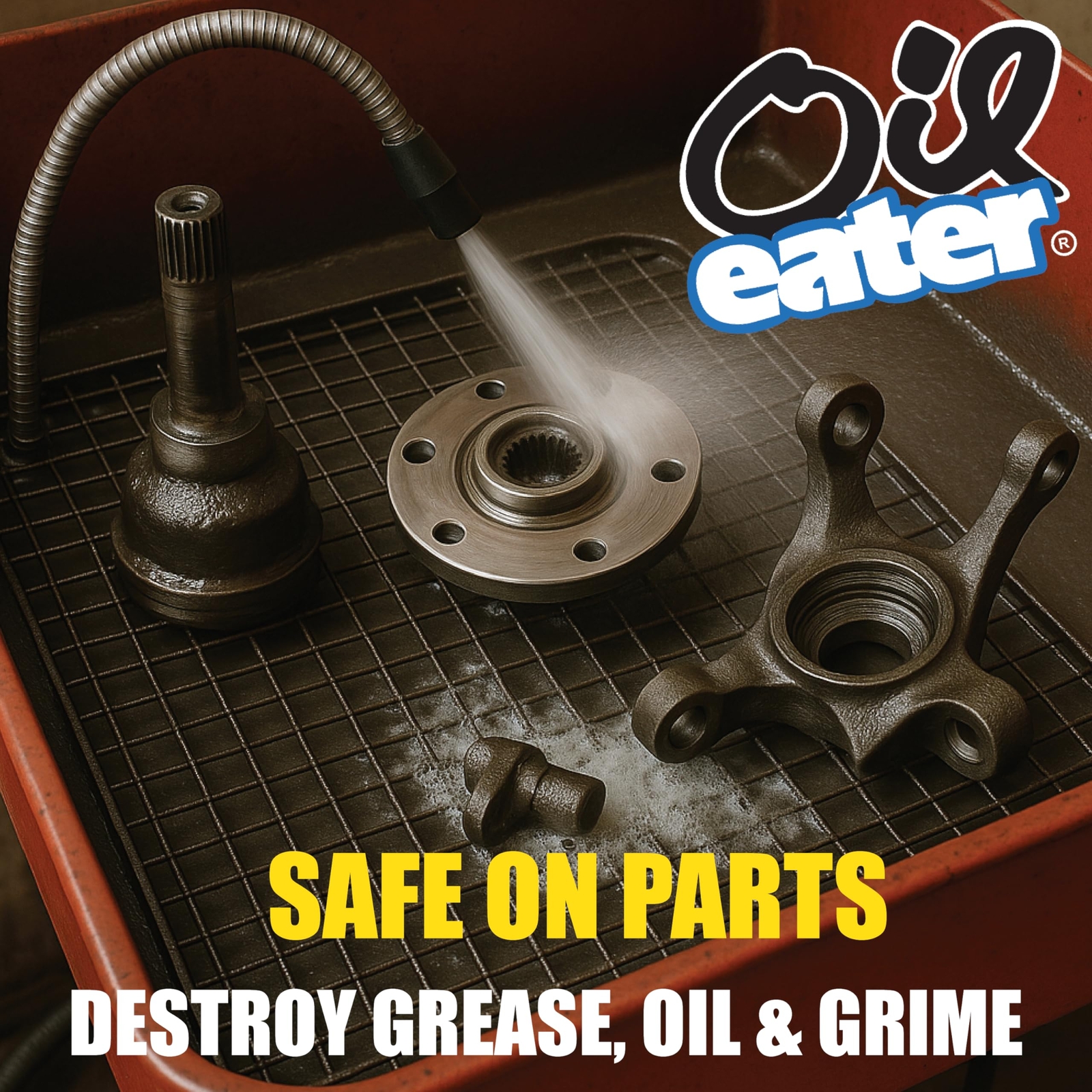 Oil Eater Parts Washer Fluid Water-Based Heavy Duty Neutral Smart Microbe Safe