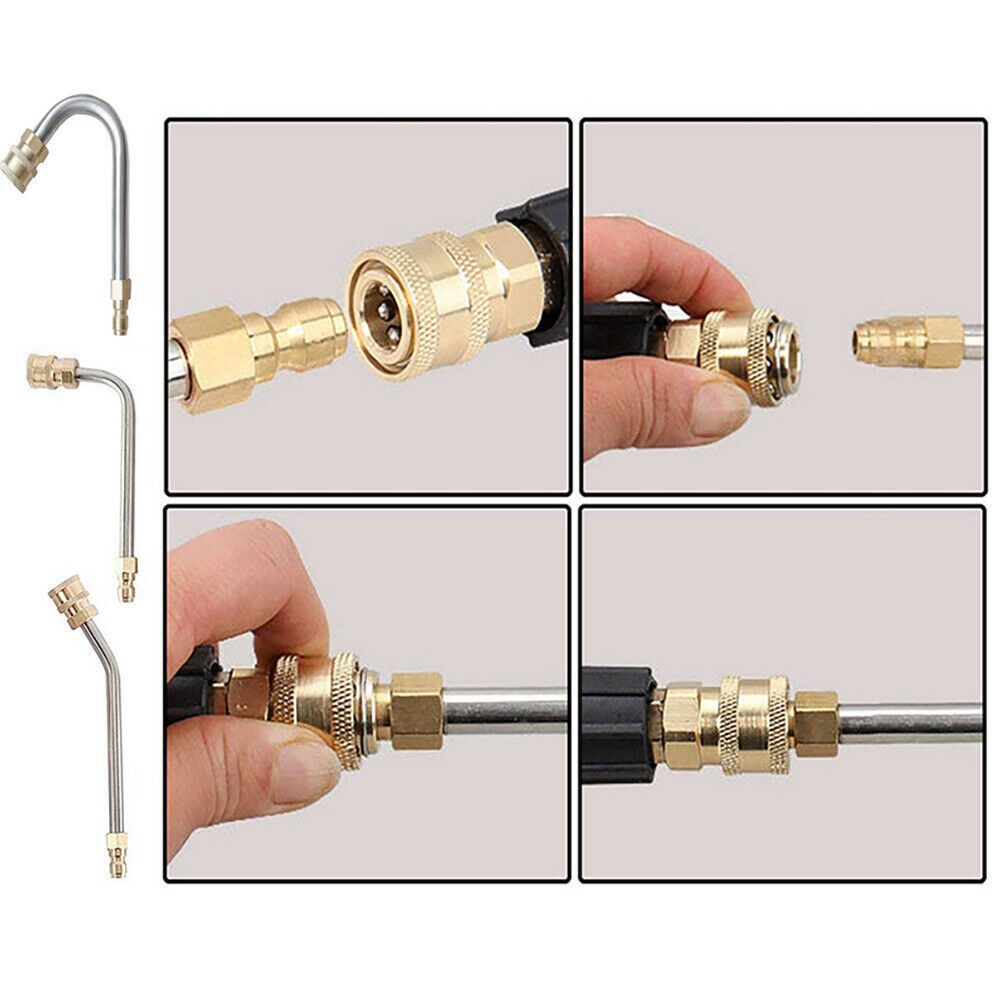 Gutter Cleaning Tools From the Ground Pressure Washer Roof Extension Wand Nozzle