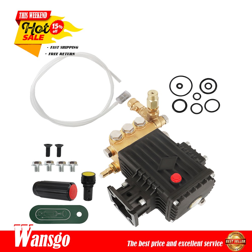 CF 3030 G: 3000 psi 3.1 US gpm 3/4-in Shaft Pressure Washer Pump New