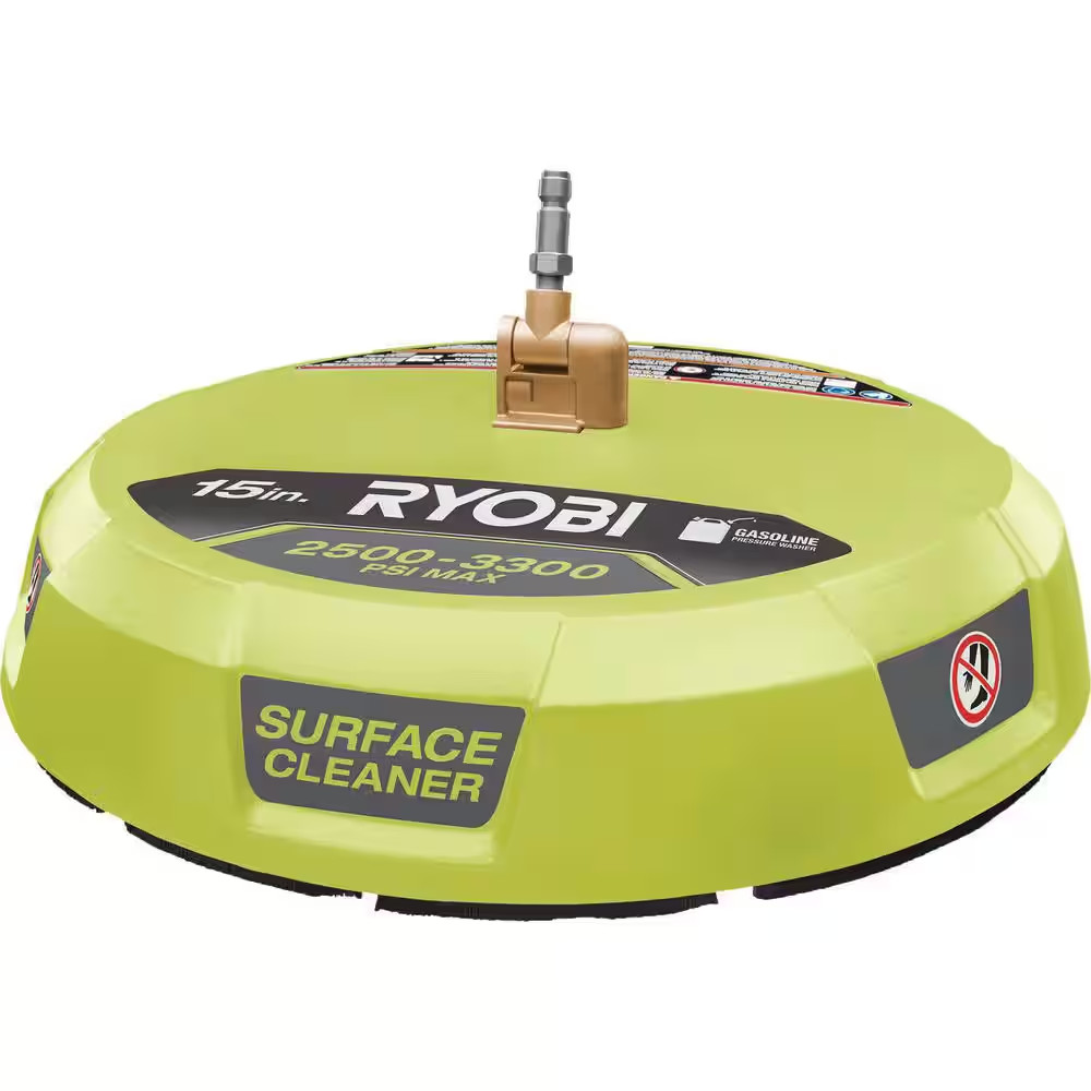 15 In. 3300 PSI Surface Cleaner for Gas Pressure Washer