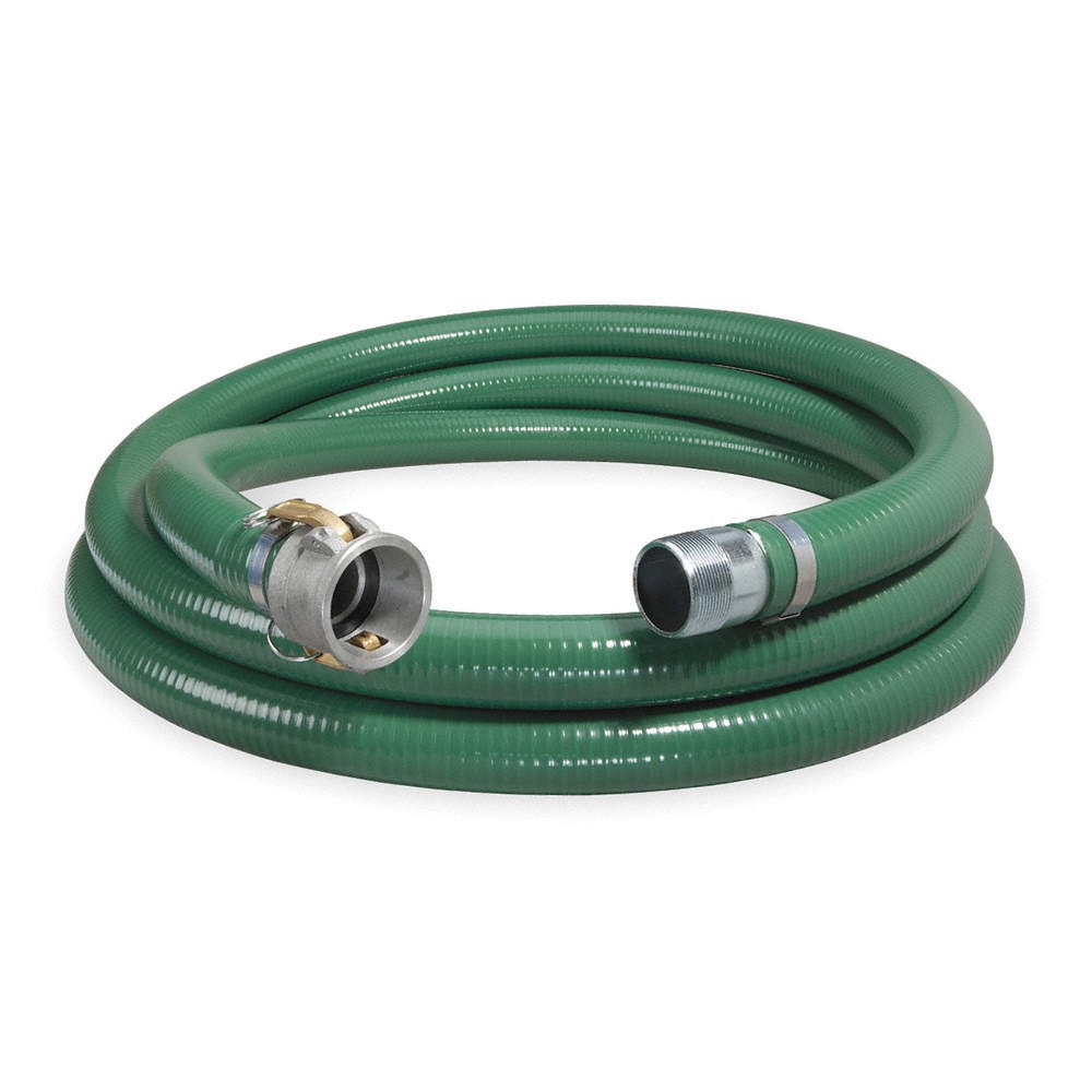 CONTINENTAL Water Hose,2″ ID x 25 ft.,Green 55CG44