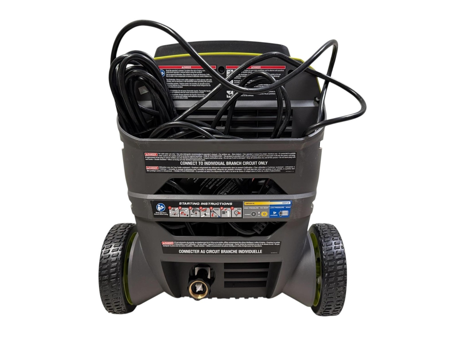 RYOBI 2100 PSI Electric Pressure Washer RY142012