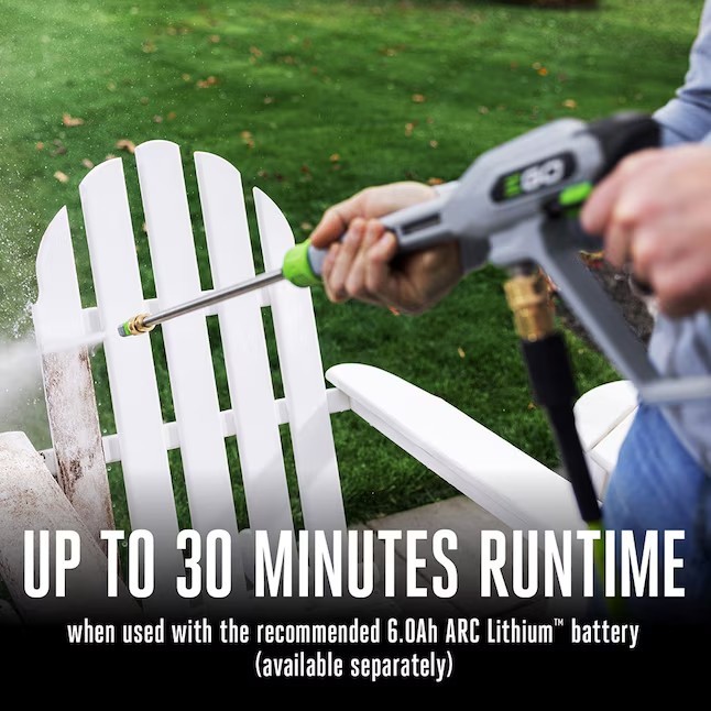 HOT SALE EGO POWER+ Compact 2100-PSI 1.2-GPM Cold Water Battery Pressure washer