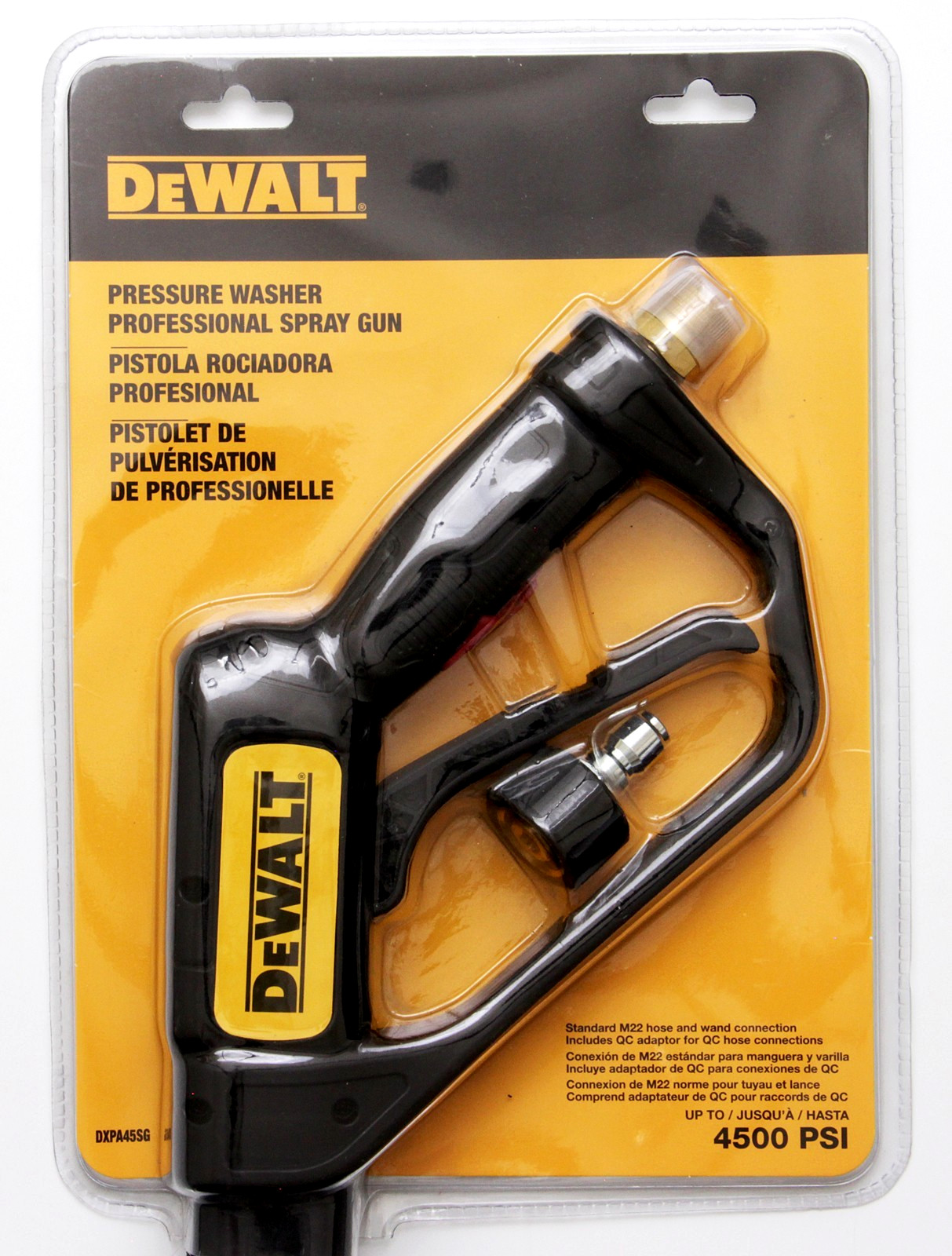 Dewalt Professional Pressure Washer Spray Gun DXPA45SG NEW Sealed 4500 PSI