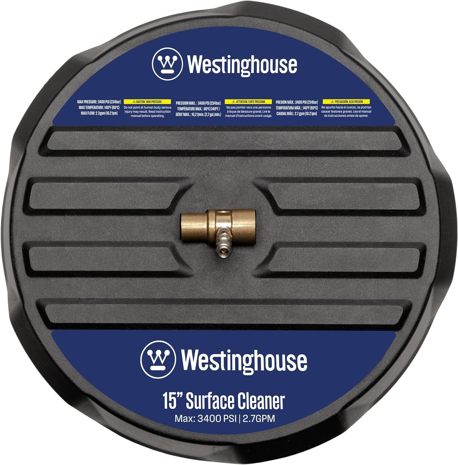 Garage Floor Cleaner Washer Machine Kit Large Concrete Pressure Hard Surface