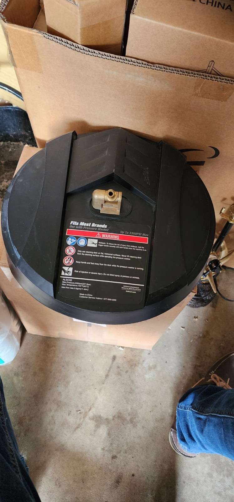 hyper tough pressure washer brush