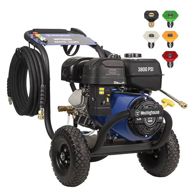 Westinghouse WPX3800 Heavy Duty 3800-PSI 3.6-GPM Cold Water Gas Pressure washer