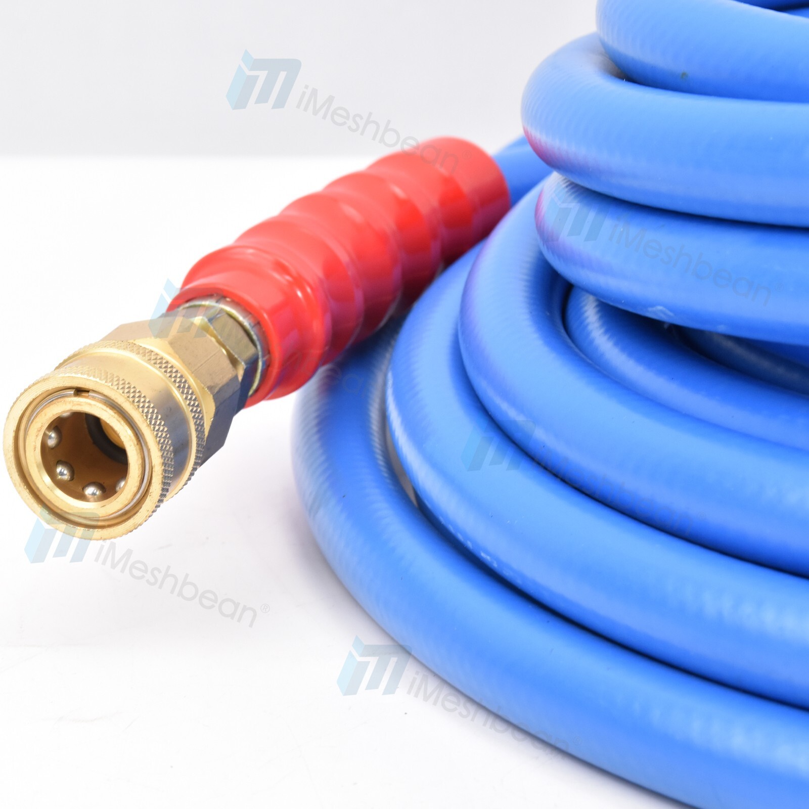30/50/100/150ft Hot Water Pressure Washer Hose 3/8″ 4800 psi One-Steel Braid