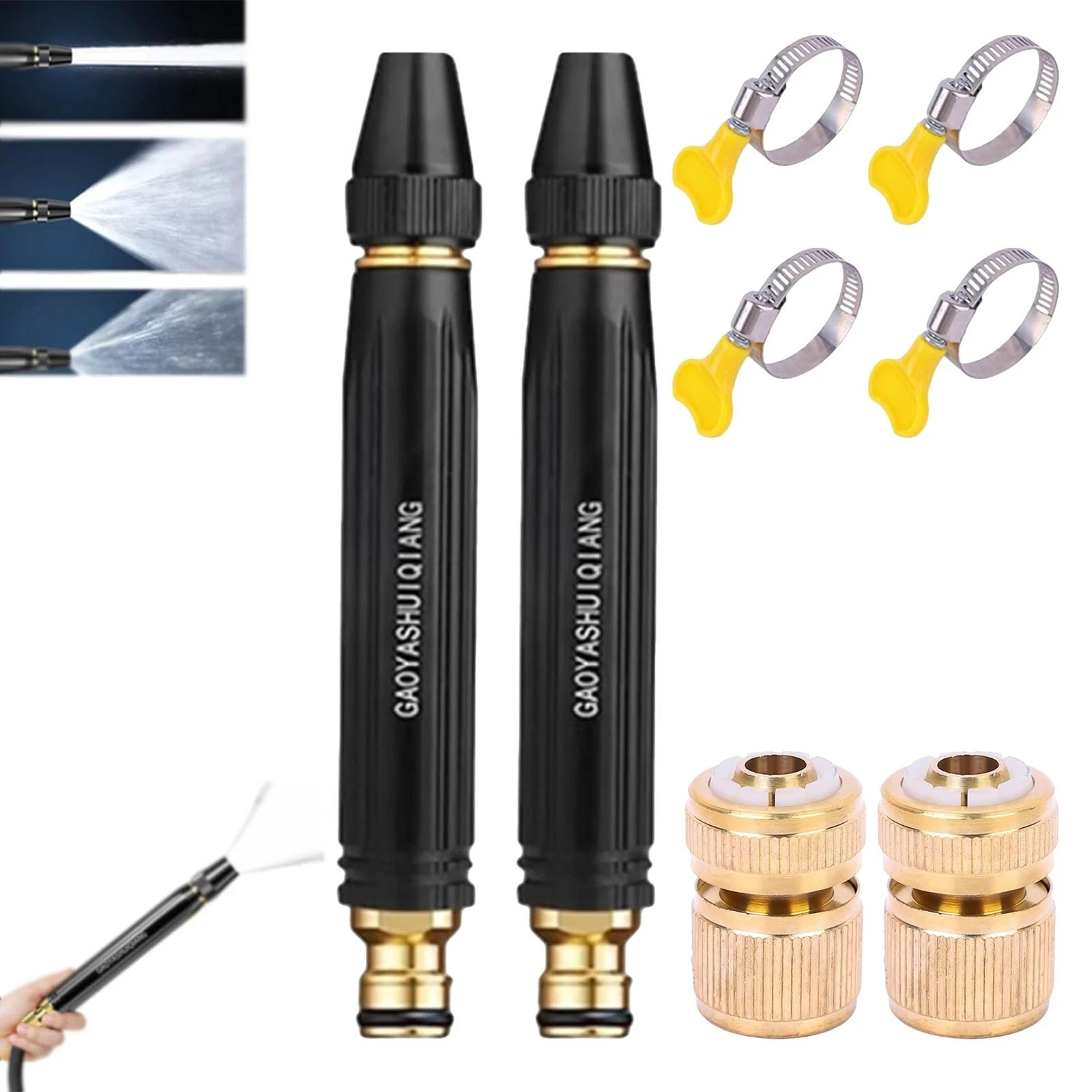High Pressure Hose Nozzle Water Gun for Car Wash Garden Pressure Booster