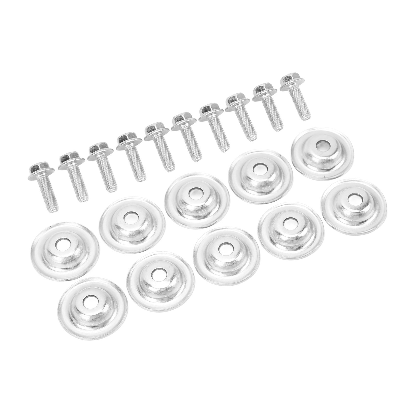 20pcs Rugged Metal UTV Skid Plate Washer Bolt Set For RZR 570 800 SEPD