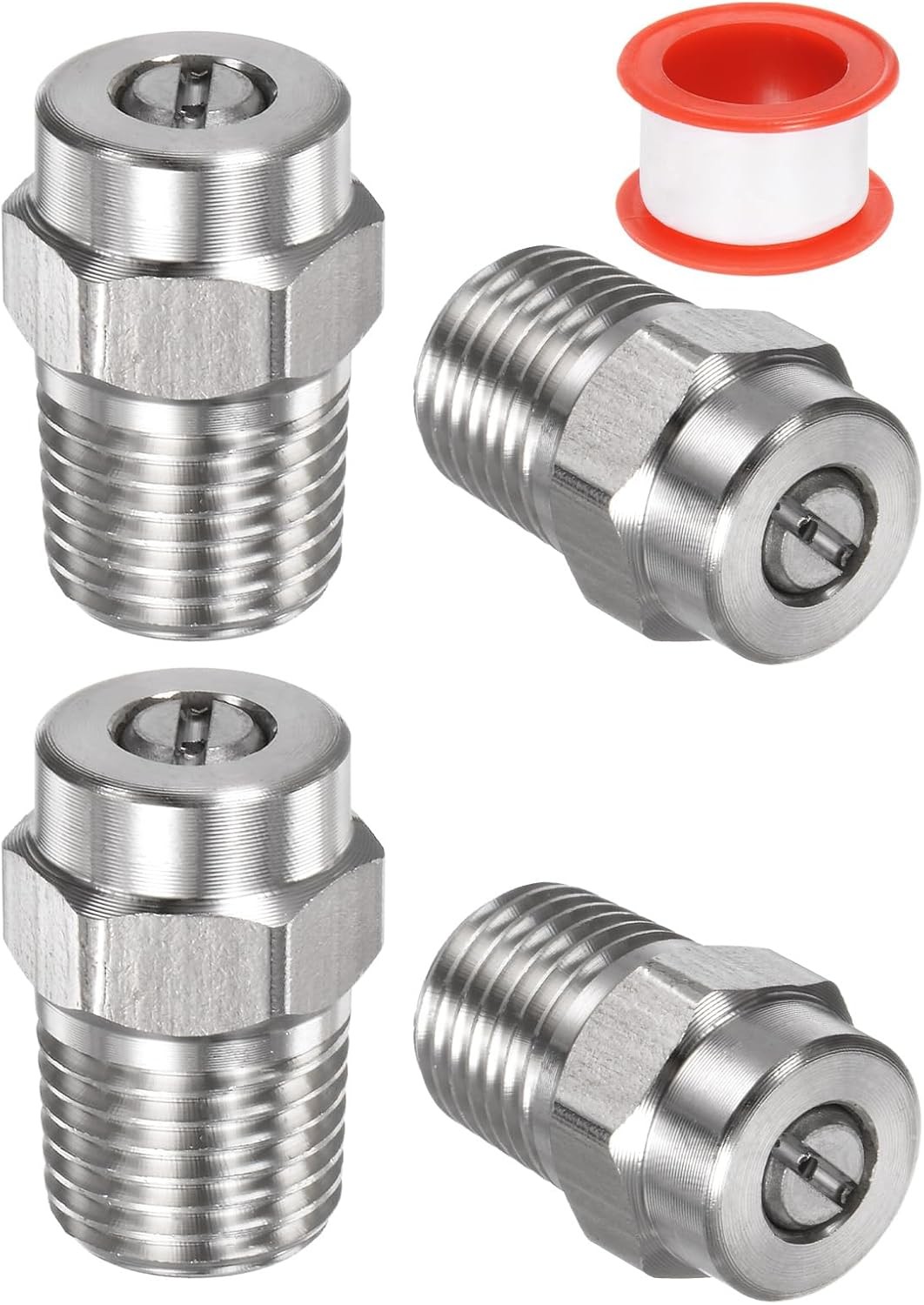 4 Pack Surface Clean Tips – 15 Degree 1/4″ NPT Male #15030 Pressure Washer