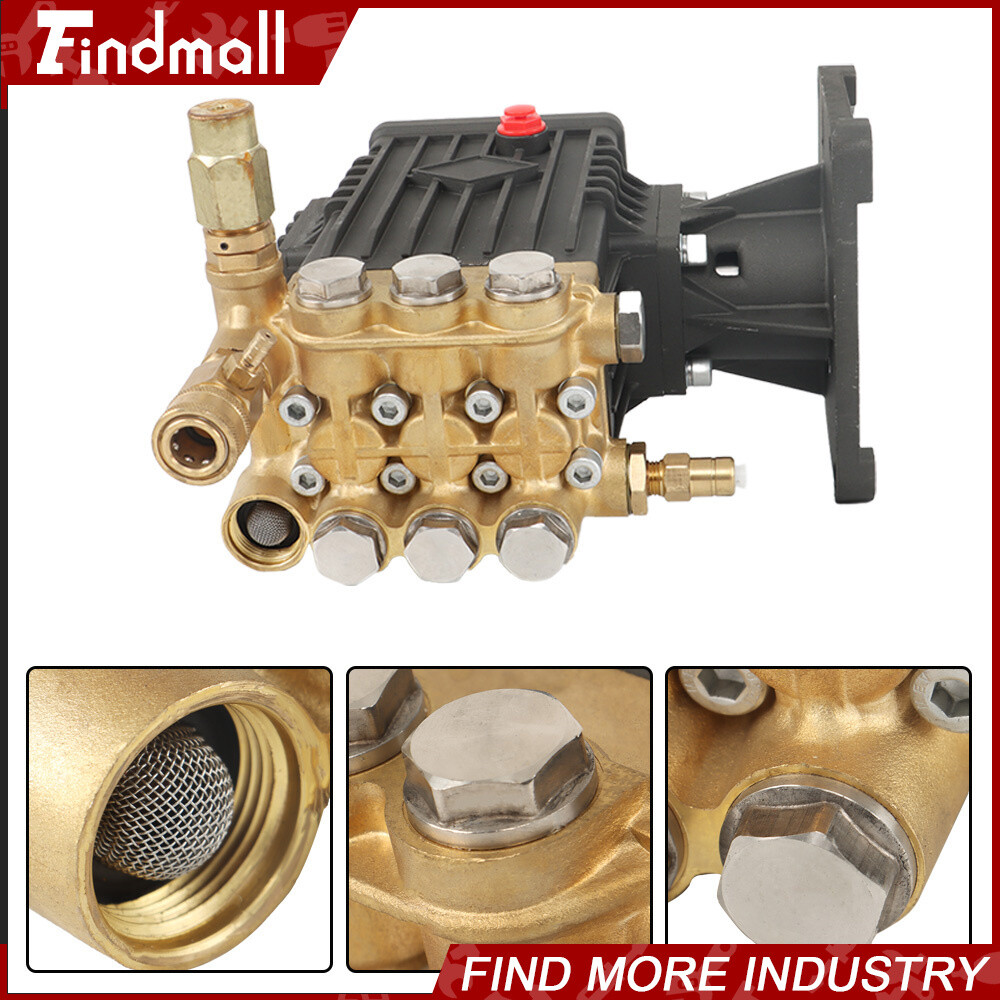 4400 psi 4 GPM Pressure Washer Pump Power Washer Pump 1″ Shaft Horizontal New