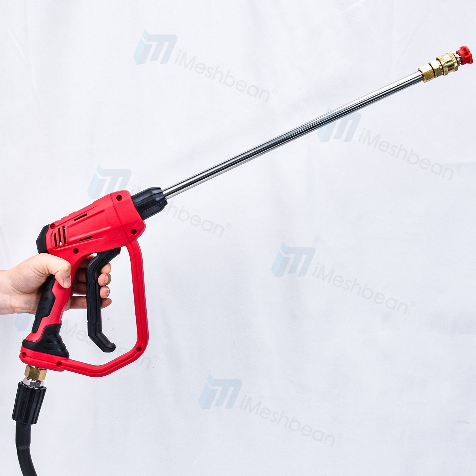 High Pressure 4350PSI Car Power Washer Gun Spray Wand Lance Nozzle and Hose Kit