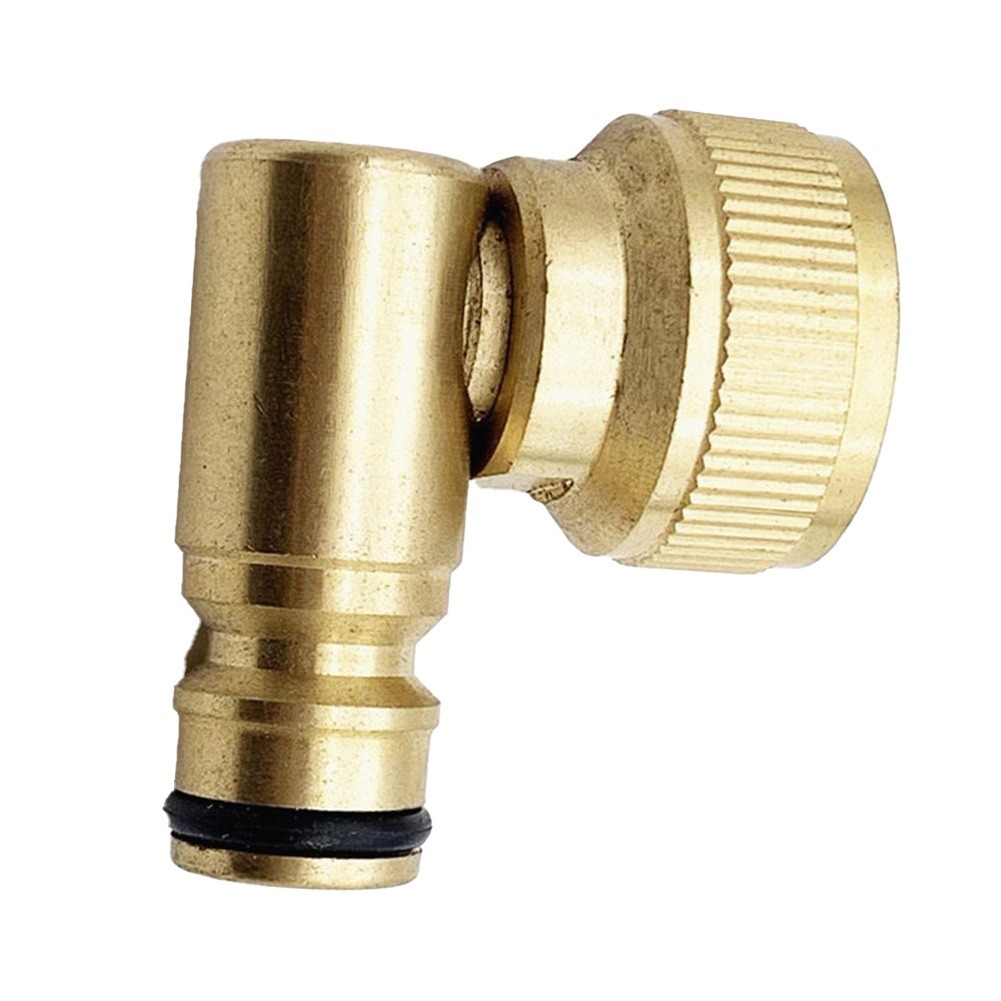 Garden brass 90 degree movable nipple connector Garden hose faucet adapter